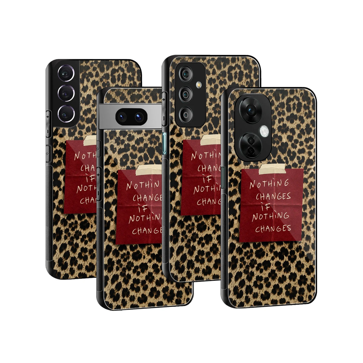 Stylish Glass Back Case for All Smartphones iPhone, Samsung, OnePlus, Pixel, Redmi, Oppo, Vivo, Motorola