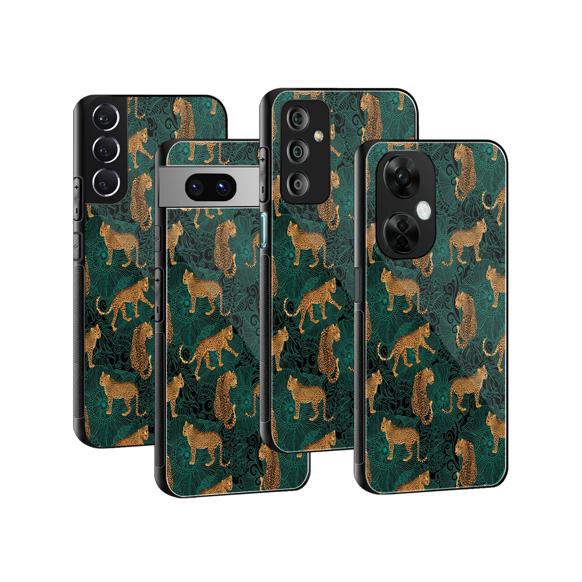 Stylish Glass Back Case for All Smartphones iPhone, Samsung, OnePlus, Pixel, Redmi, Oppo, Vivo, Motorola