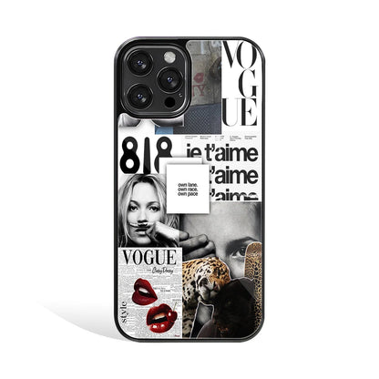 Premium Glass Back Mobile Phone Cover for iPhone, Samsung, OnePlus, Google Pixel, Redmi, Oppo, Vivo & Realme
