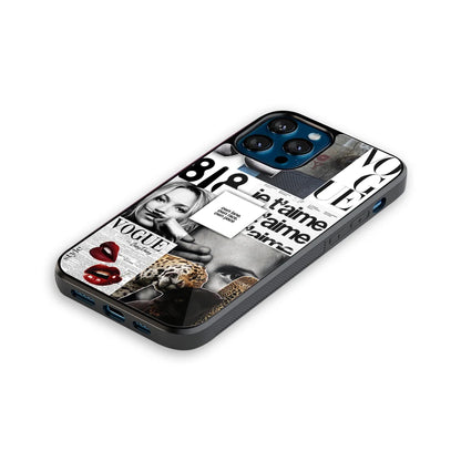 Luxury Glass Back Mobile Cover for iPhone, Samsung Galaxy, OnePlus, Pixel, Redmi & More