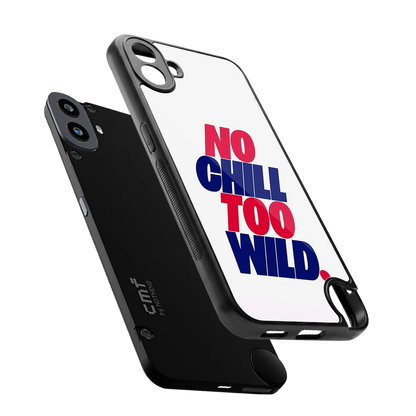 Wild Ride sleek cmf nothing phone 1 cover with tempered glass back and TPU edges