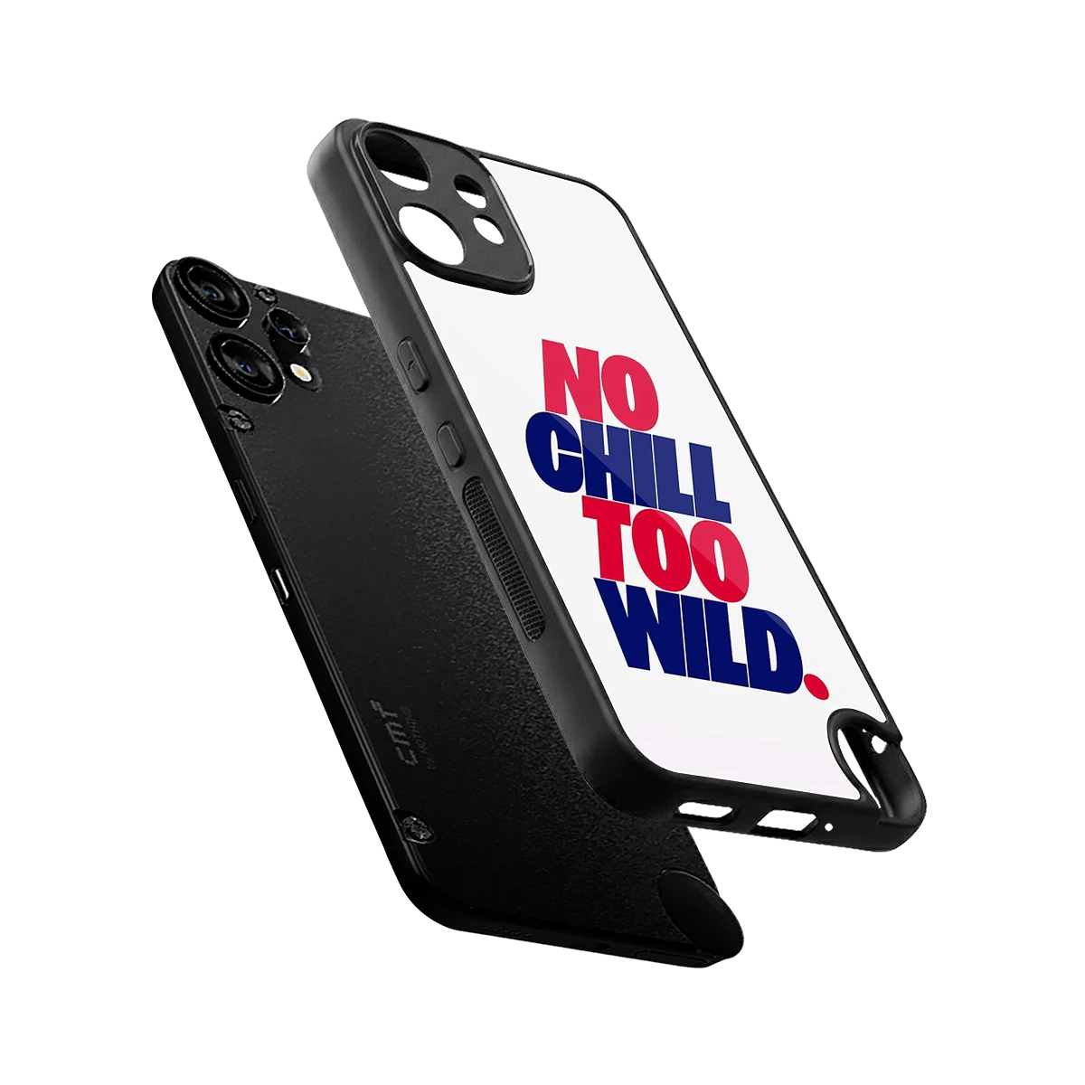 Wild Ride sleek cmf nothing phone 2 pro cover with tempered glass back and TPU edges