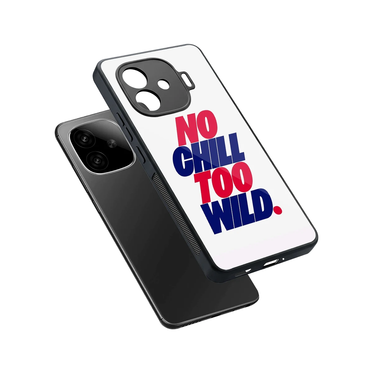 Wild Ride sleek iqoo neo 10r 5g cover with tempered glass back and TPU edges