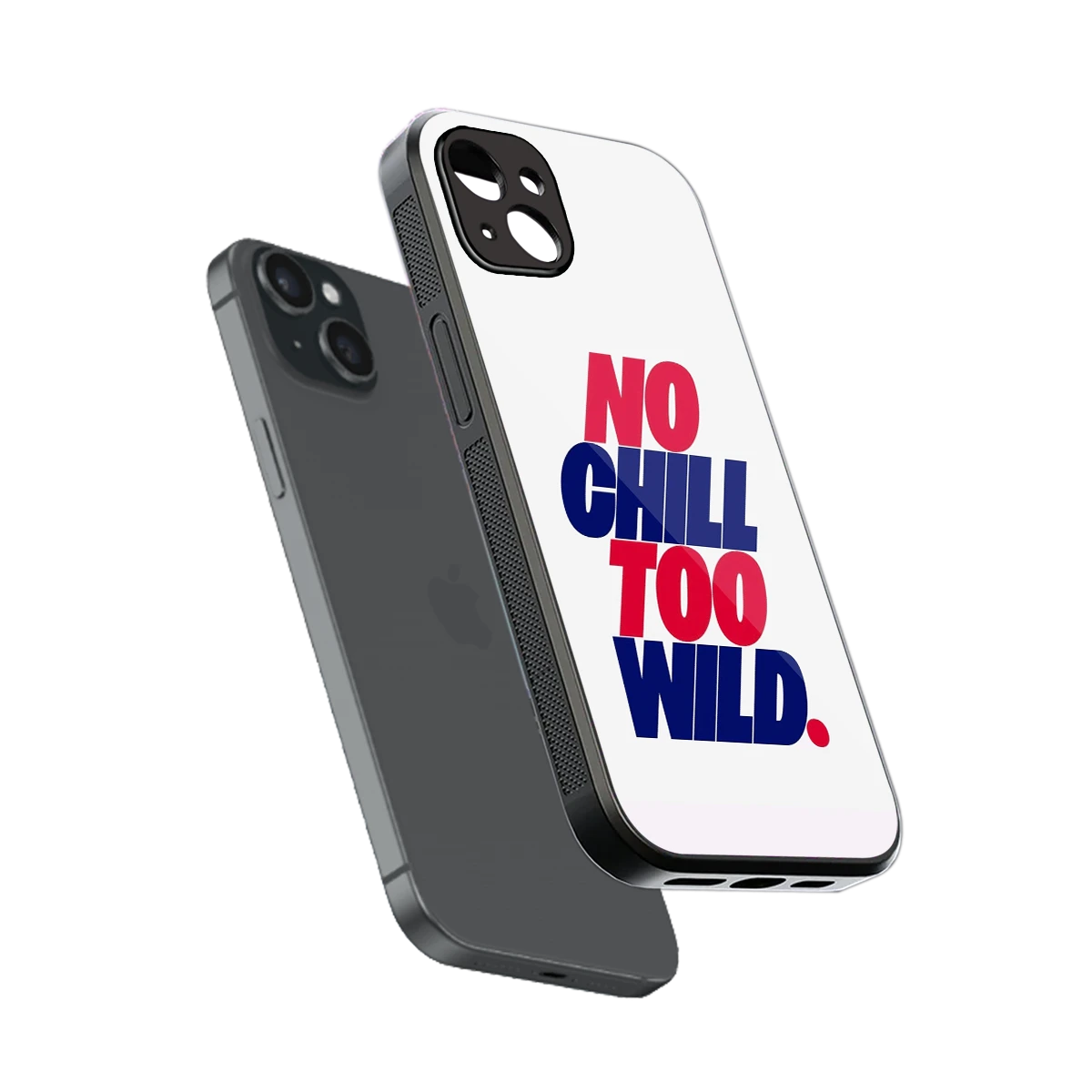 Wild Ride sleek iphone 14 plus cover with tempered glass back and TPU edges