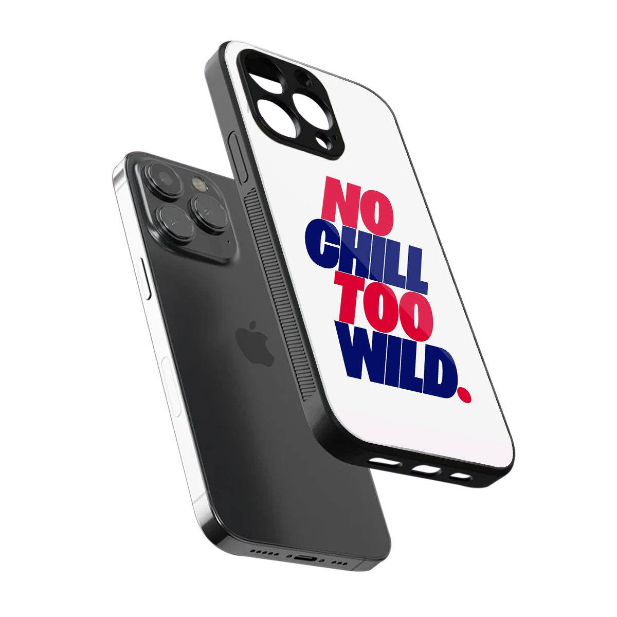 Wild Ride sleek iphone 16 pro max cover with tempered glass back and TPU edges