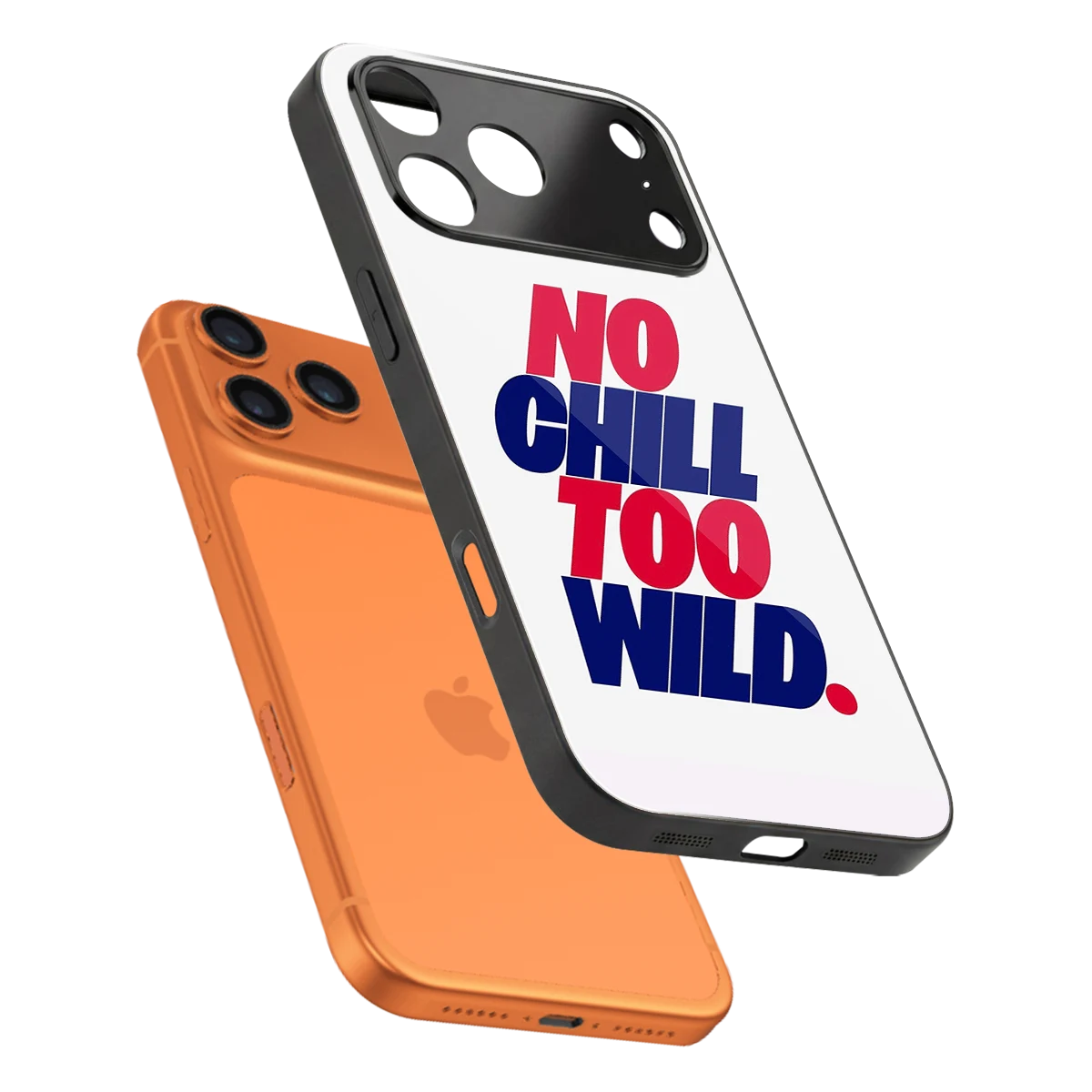 Wild Ride sleek iphone 17 pro cover with tempered glass back and TPU edges