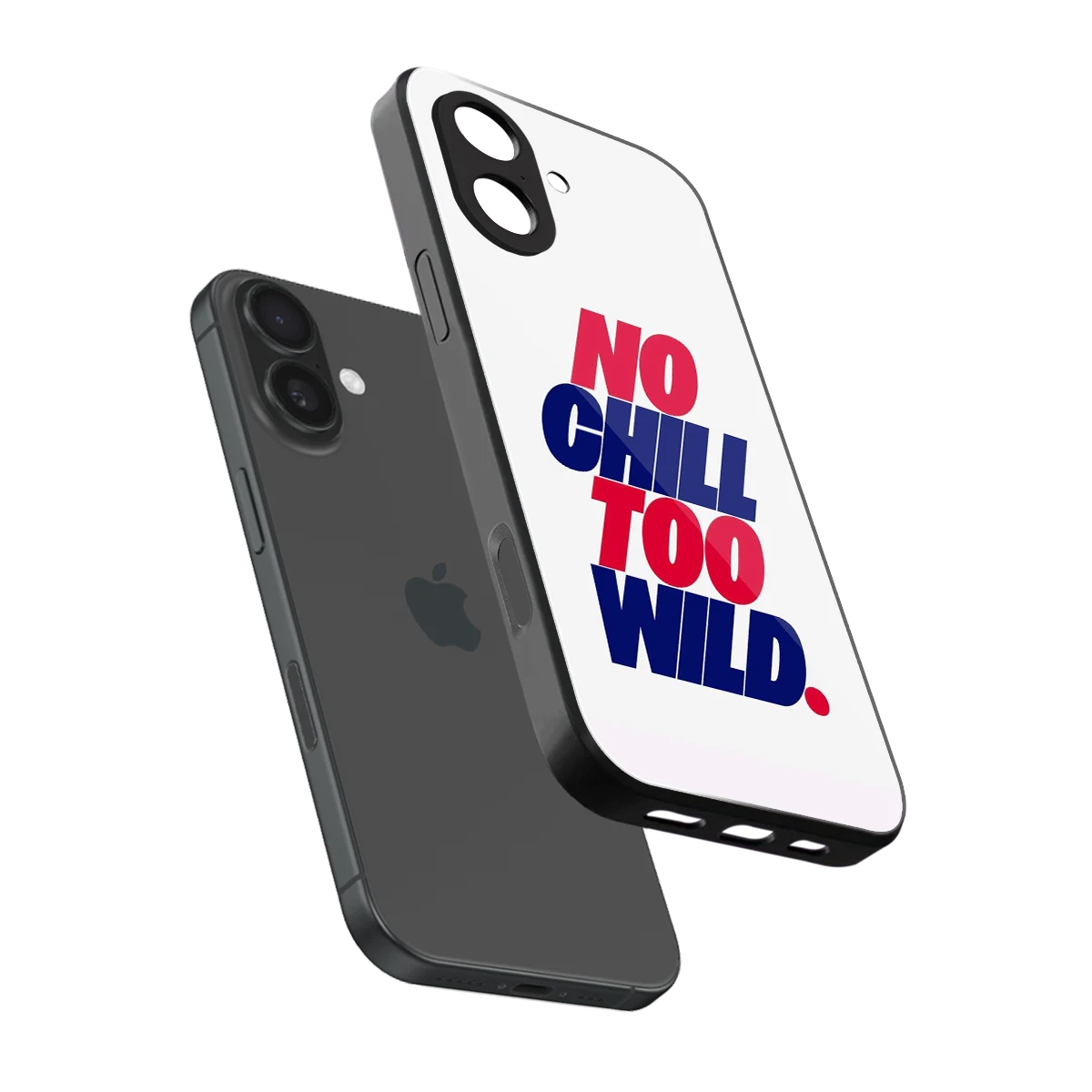 Wild Ride sleek iphone 17 cover with tempered glass back and TPU edges