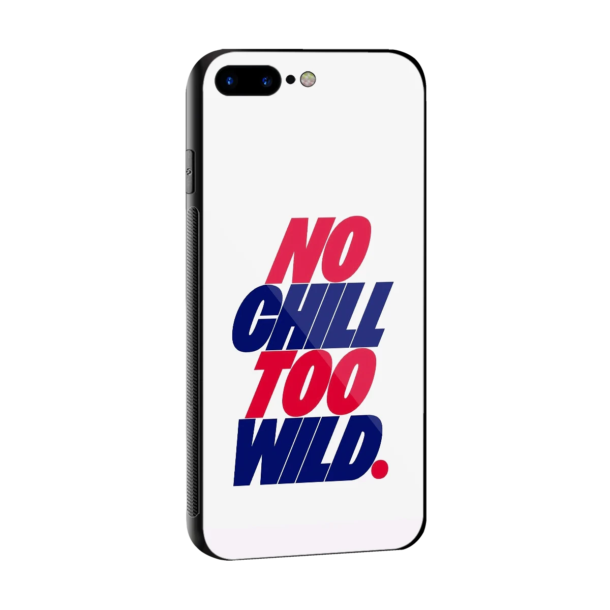 Wild Ride sleek iphone 8 plus cover with tempered glass back and TPU edges