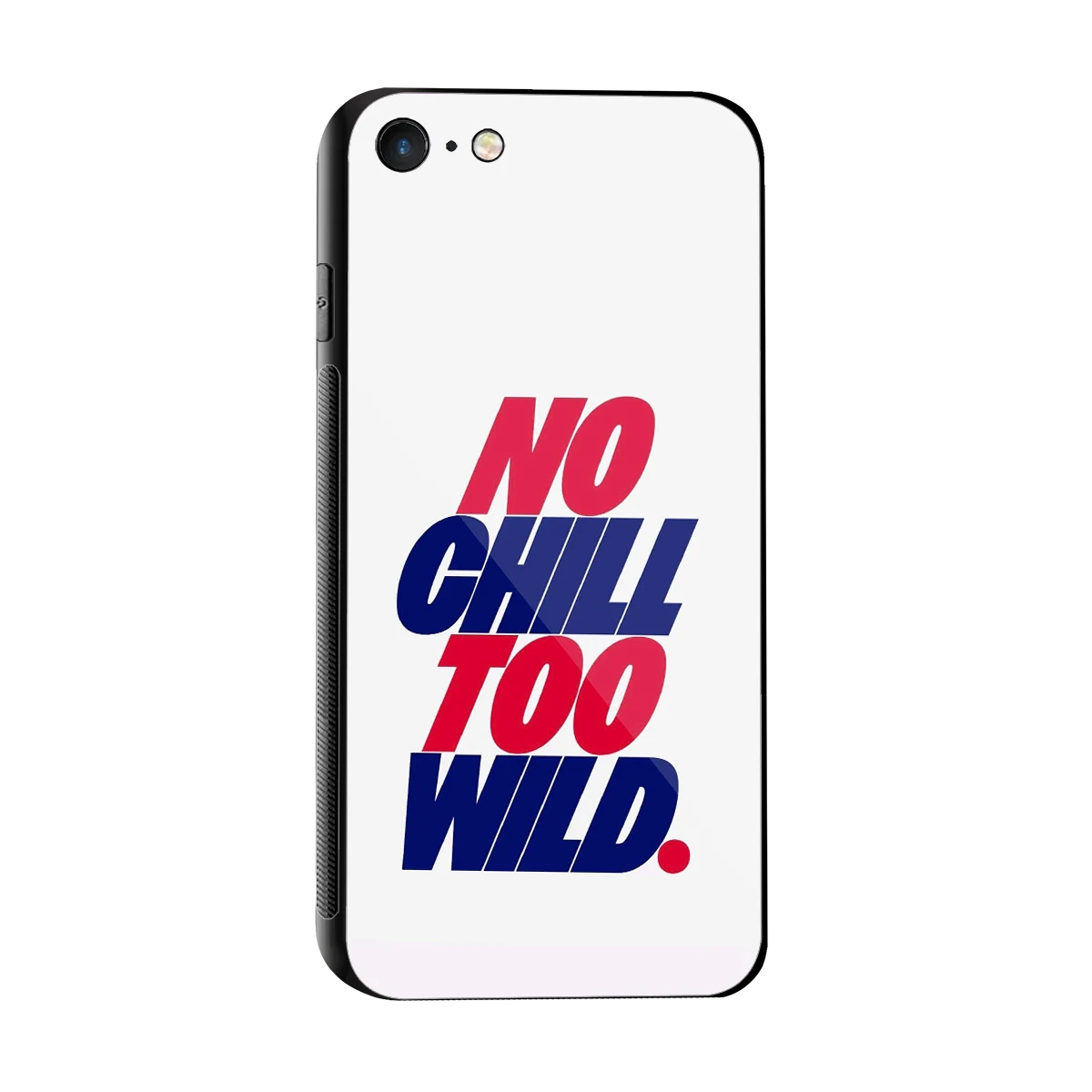Wild Ride sleek iphone 7 cover with tempered glass back and TPU edges