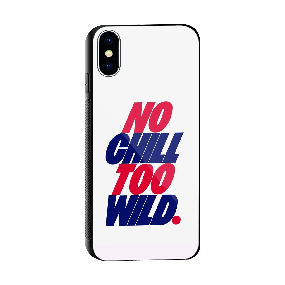 Wild Ride sleek iphone xs cover with tempered glass back and TPU edges