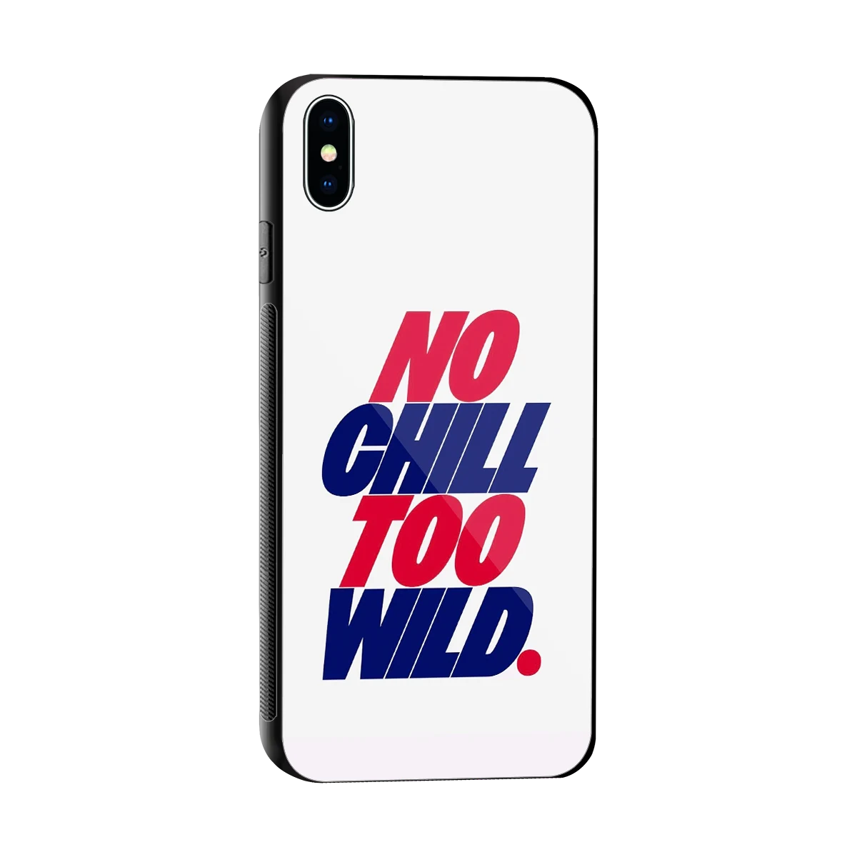 Wild Ride sleek iphone xs max cover with tempered glass back and TPU edges