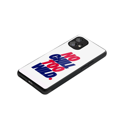 Wild Ride stylish phone case for nothing phone 1 | glossy glass and slim fit
