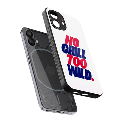 Wild Ride sleek nothing phone 2 cover with tempered glass back and TPU edges