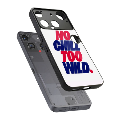Wild Ride sleek nothing phone 3 cover with tempered glass back and TPU edges