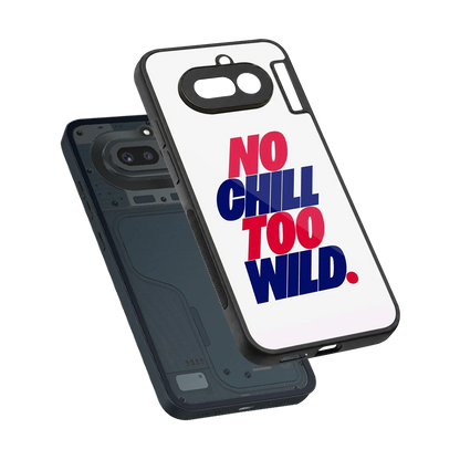 Wild Ride sleek nothing phone 4a cover with tempered glass back and TPU edges
