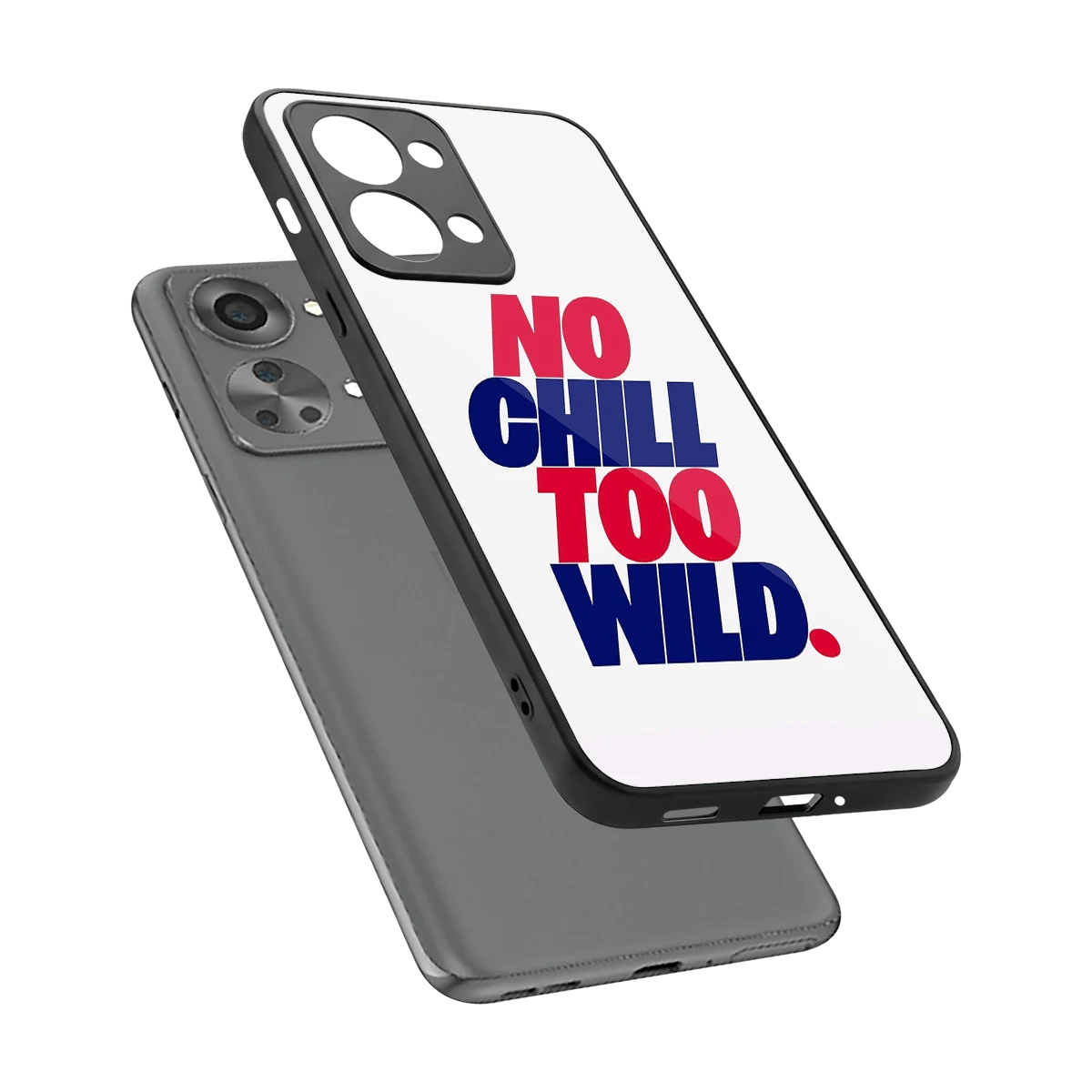Wild Ride sleek oneplus nord 2t cover with tempered glass back and TPU edges
