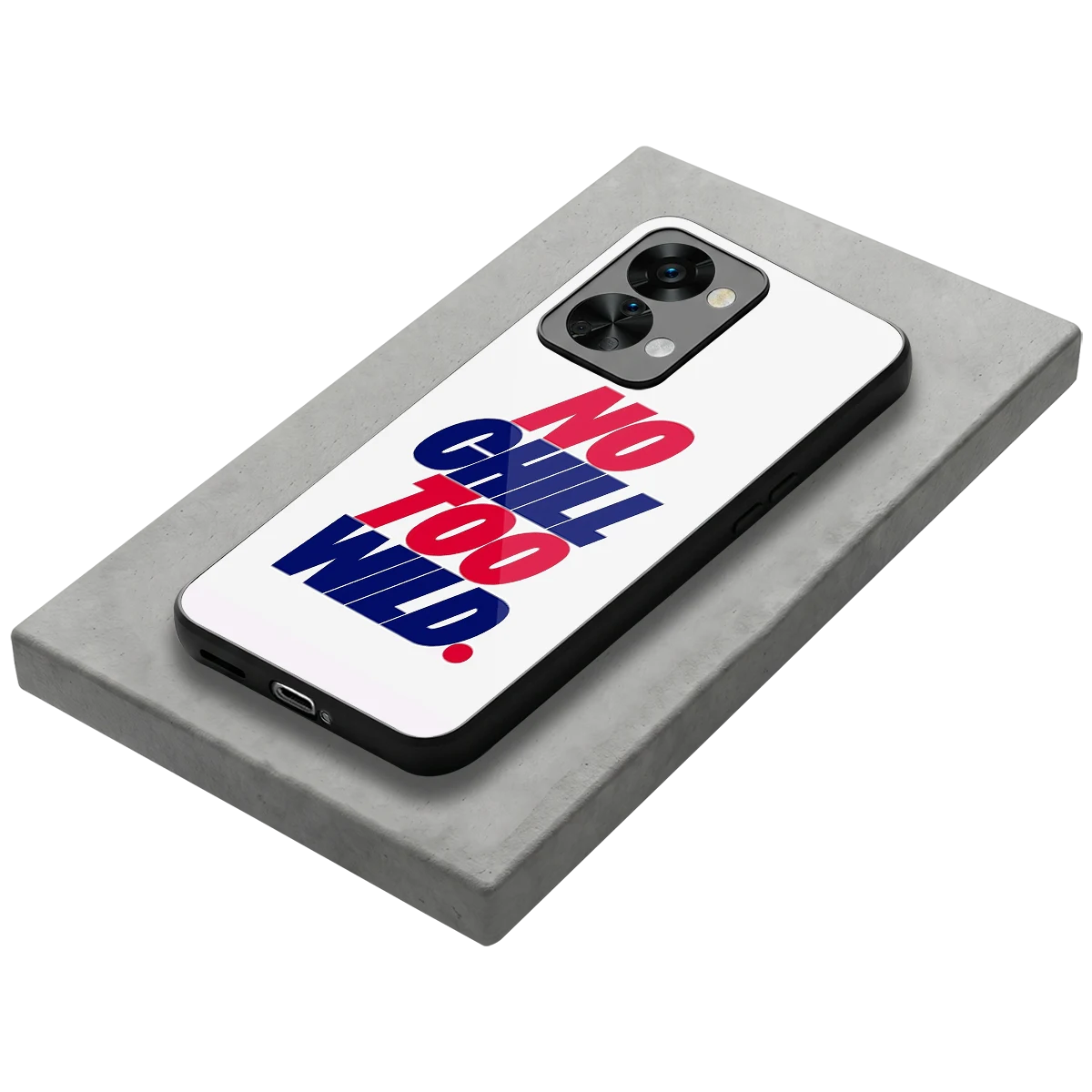 Wild Ride stylish phone case for oneplus nord 2t | glossy glass and slim fit