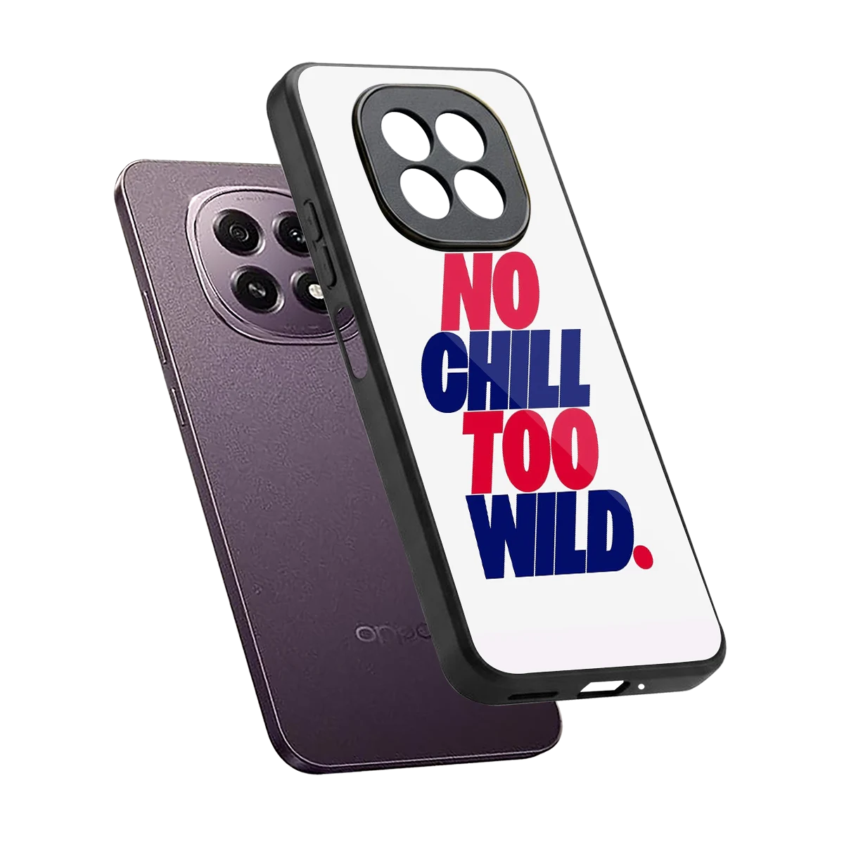 Wild Ride sleek oppo f29 5g cover with tempered glass back and TPU edges