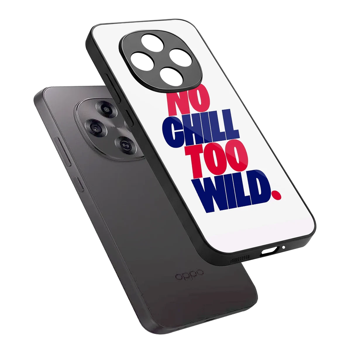 Wild Ride sleek oppo f31 pro 5g cover with tempered glass back and TPU edges