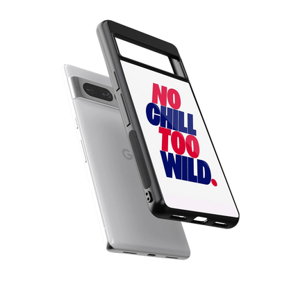 Wild Ride sleek google pixel 7 pro cover with tempered glass back and TPU edges