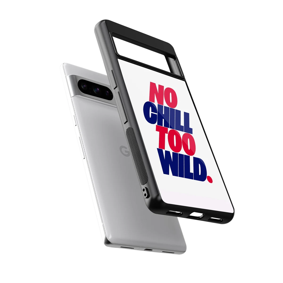 Wild Ride sleek google pixel 8 pro cover with tempered glass back and TPU edges