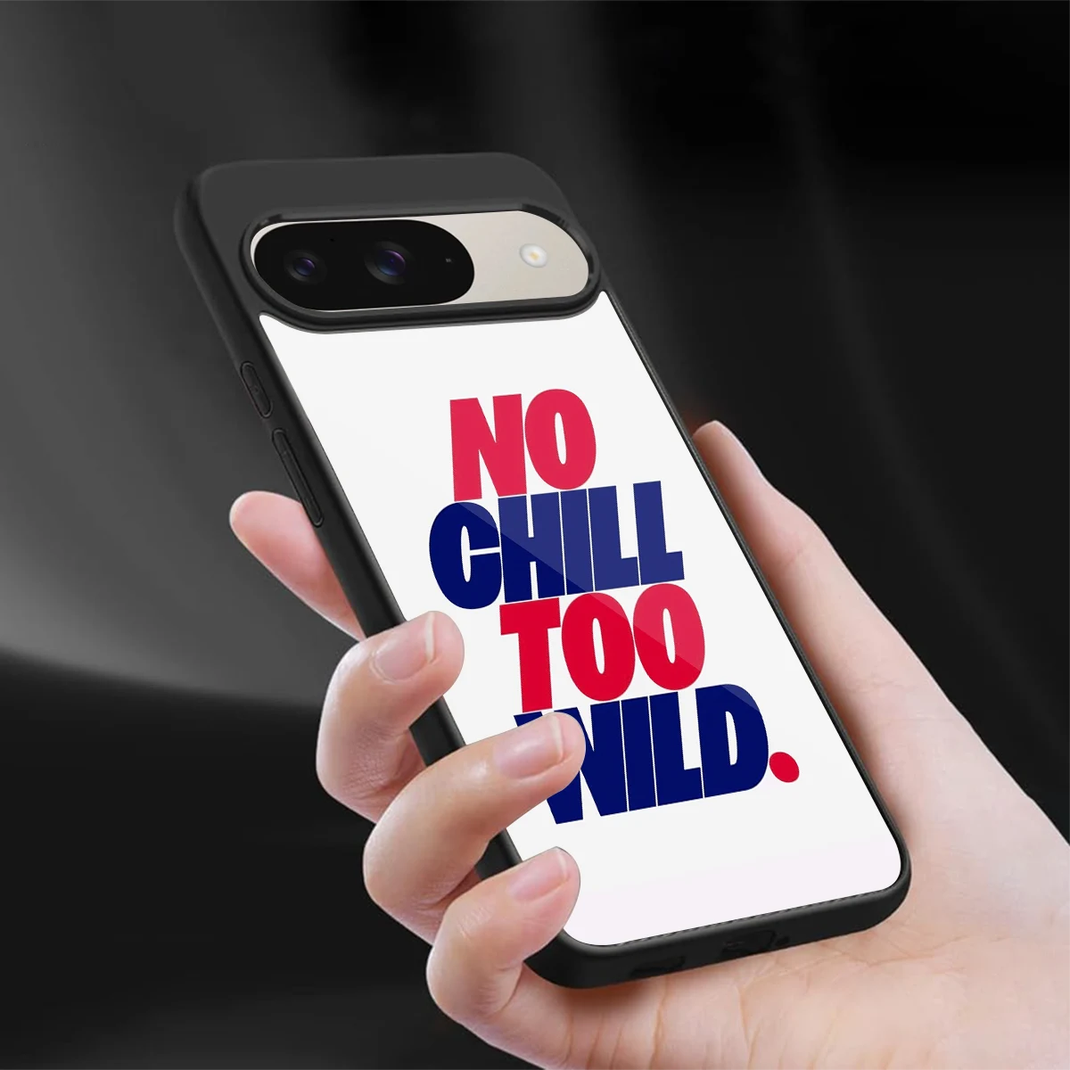 Wild Ride sleek google pixel 9 cover with tempered glass back and TPU edges