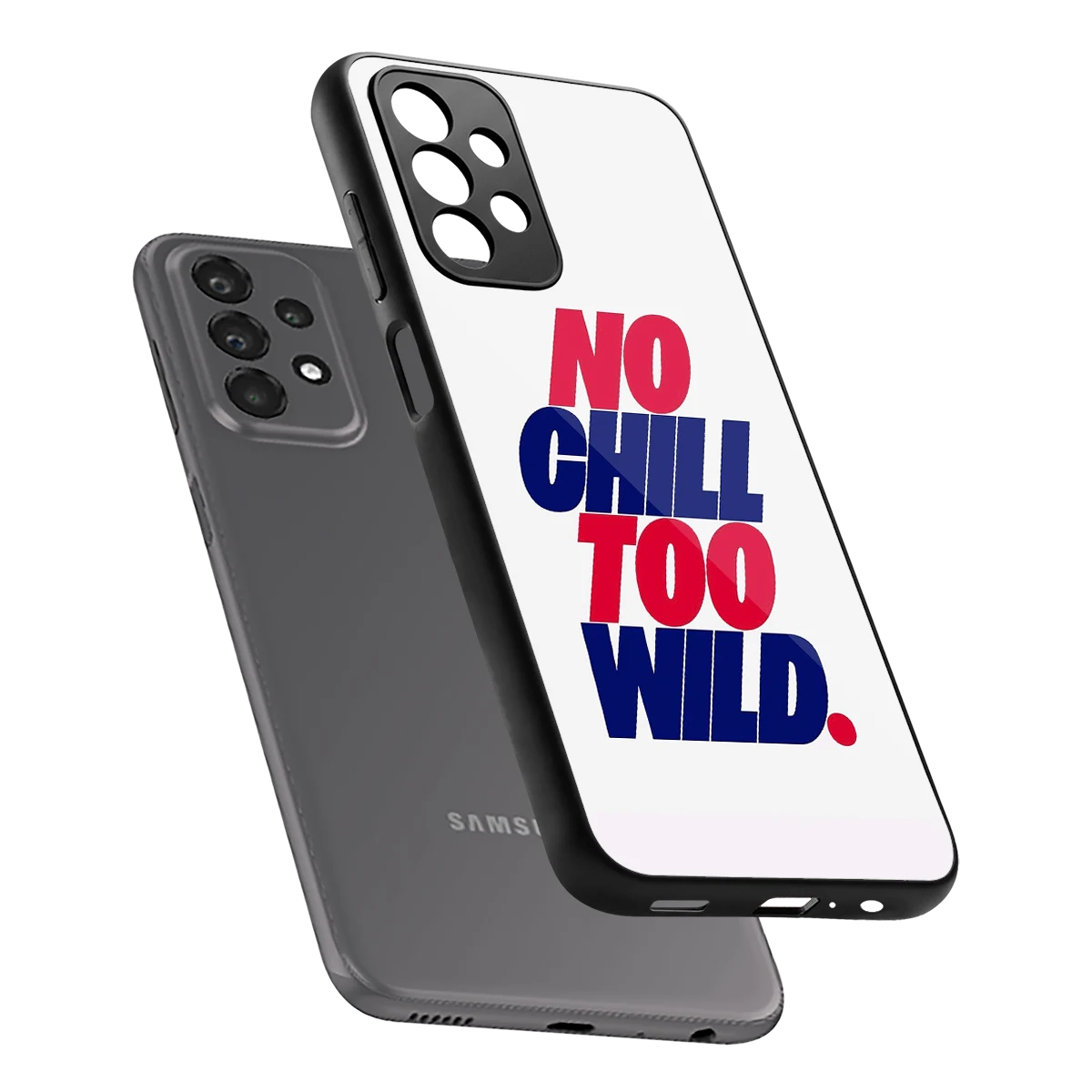 Wild Ride sleek samsung galaxy a23 cover with tempered glass back and TPU edges