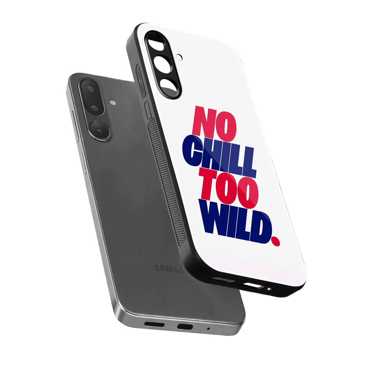 Wild Ride sleek samsung galaxy m56 5g cover with tempered glass back and TPU edges