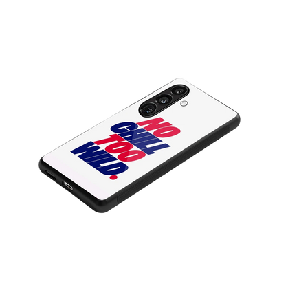 Wild Ride stylish phone case for samsung galaxy s24 fe | glossy glass and slim fit