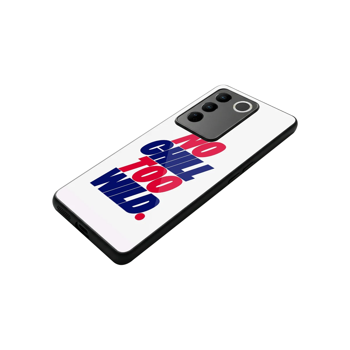 Wild Ride stylish phone case for vivo v27 5g | glossy glass and slim fit