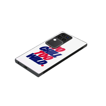 Wild Ride stylish phone case forvivo v30 pro | glossy glass and slim fit