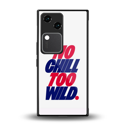 Wild Ride back phone cover | glass case for vivo v30