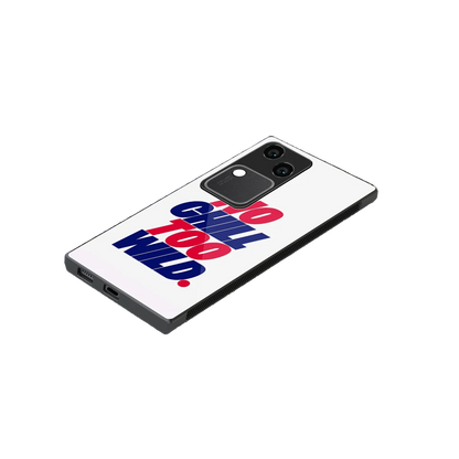 Wild Ride stylish phone case for vivo v30 | glossy glass and slim fit