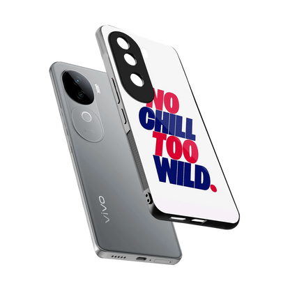 Wild Ride sleek vivo v40e cover with tempered glass back and TPU edges