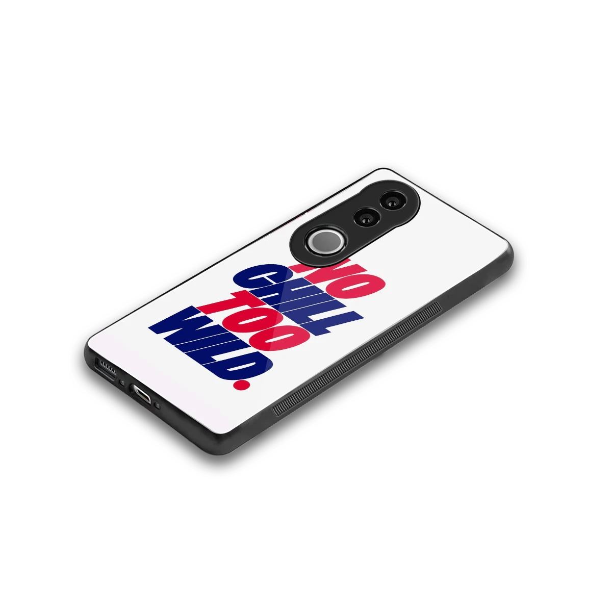 Wild Ride stylish phone case for vivo v50 | glossy glass and slim fit