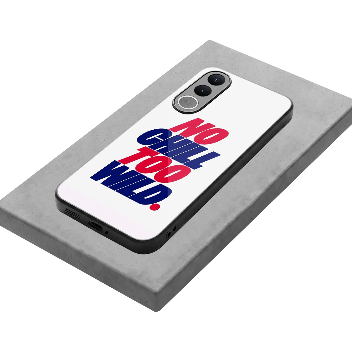Wild Ride stylish phone case for vivo v70 fe | glossy glass and slim fit