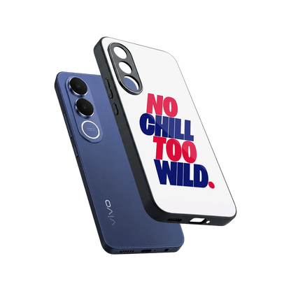 Wild Ride sleek vivo v70 fe cover with tempered glass back and TPU edges