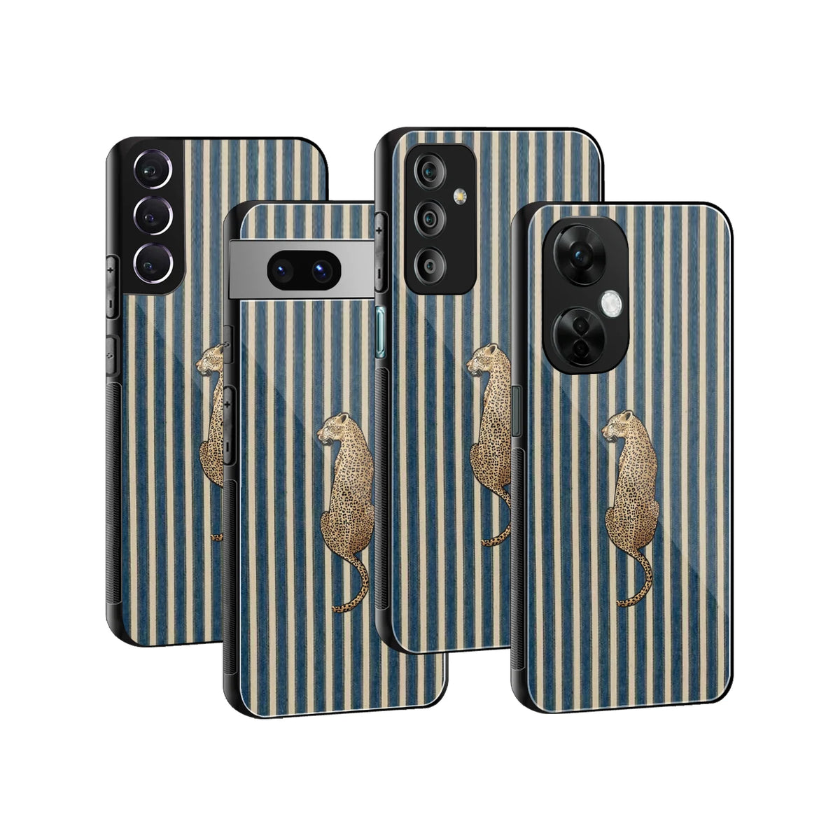 Stylish Glass Back Case for All Smartphones iPhone, Samsung, OnePlus, Pixel, Redmi, Oppo, Vivo, Motorola