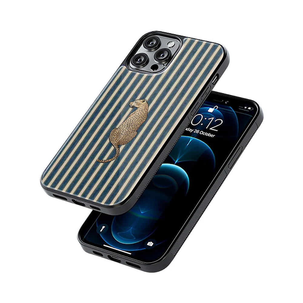 Protective Glass Back Phone Case Compatible with iPhone, Samsung, OnePlus, Pixel & More