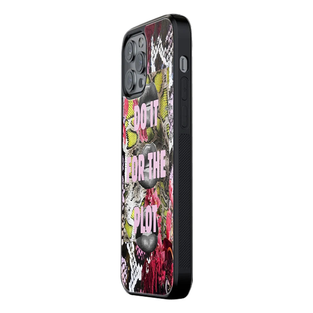 Trendy Glass Back Mobile Case for iPhone, Samsung, Redmi, OnePlus, Google Pixel, Motorola