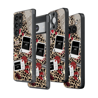 Polaroid Personalised Glass Phone Case