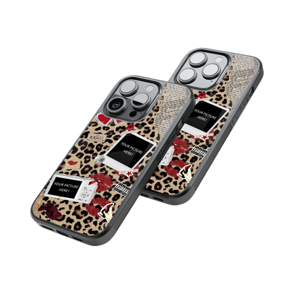 Polaroid Personalised Glass Phone Case