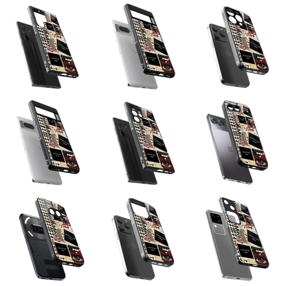 Polaroid Personalised Glass Phone Case