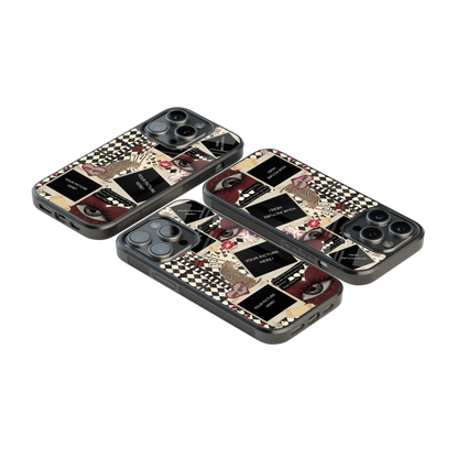 Polaroid Personalised Glass Phone Case