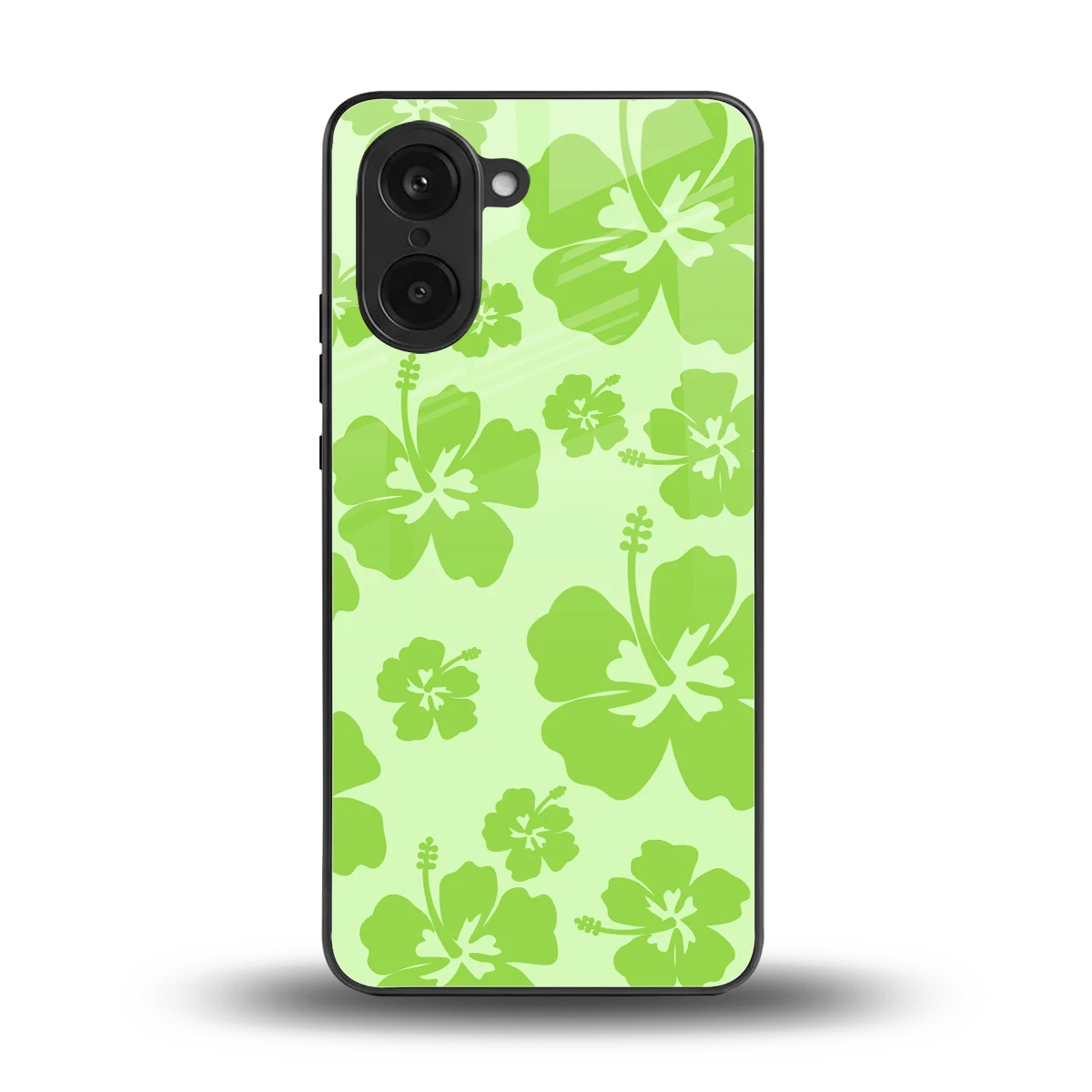 Wildflower Green back phone cover | glass case for oneplus nord ce5 5g