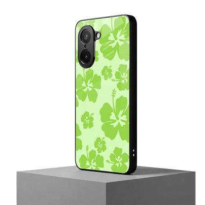 Wildflower Green oneplus nord ce5 5g mobile cover | shockproof glass phone case