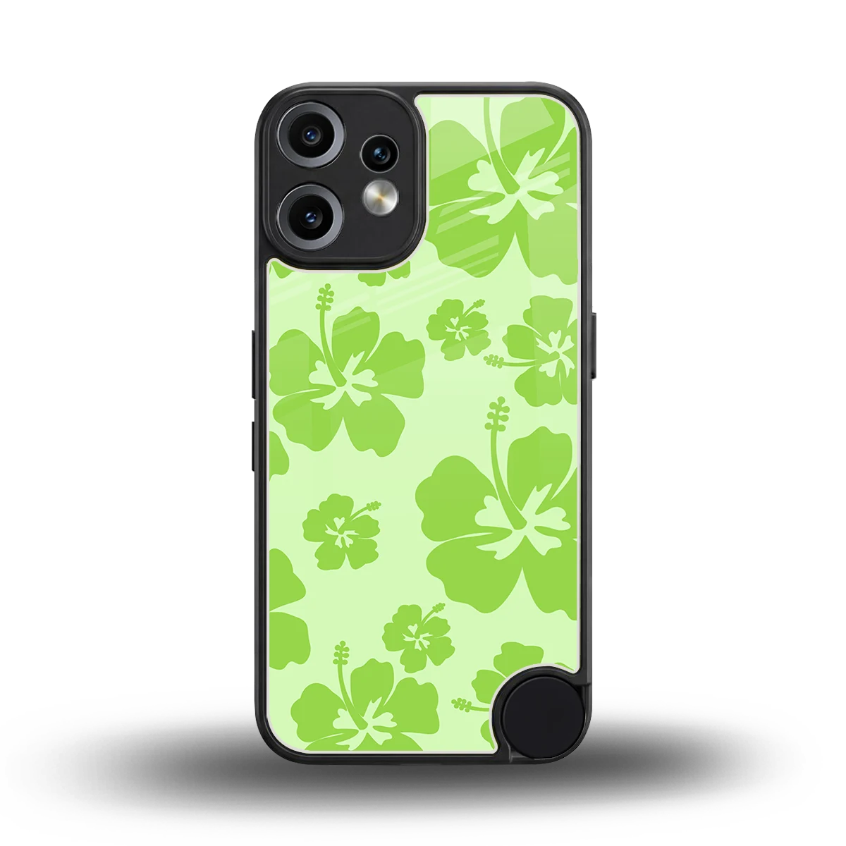 Wildflower Green back phone cover | glass case for cmf nothing phone 2 pro