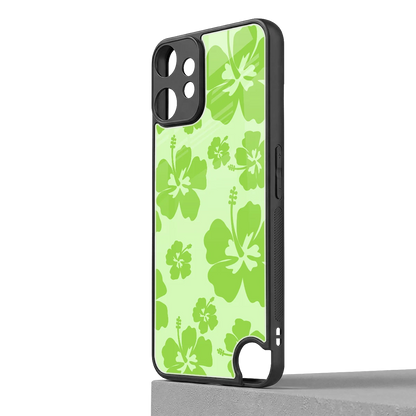 Wildflower Green cmf nothing phone 2 pro mobile cover | shockproof glass phone case