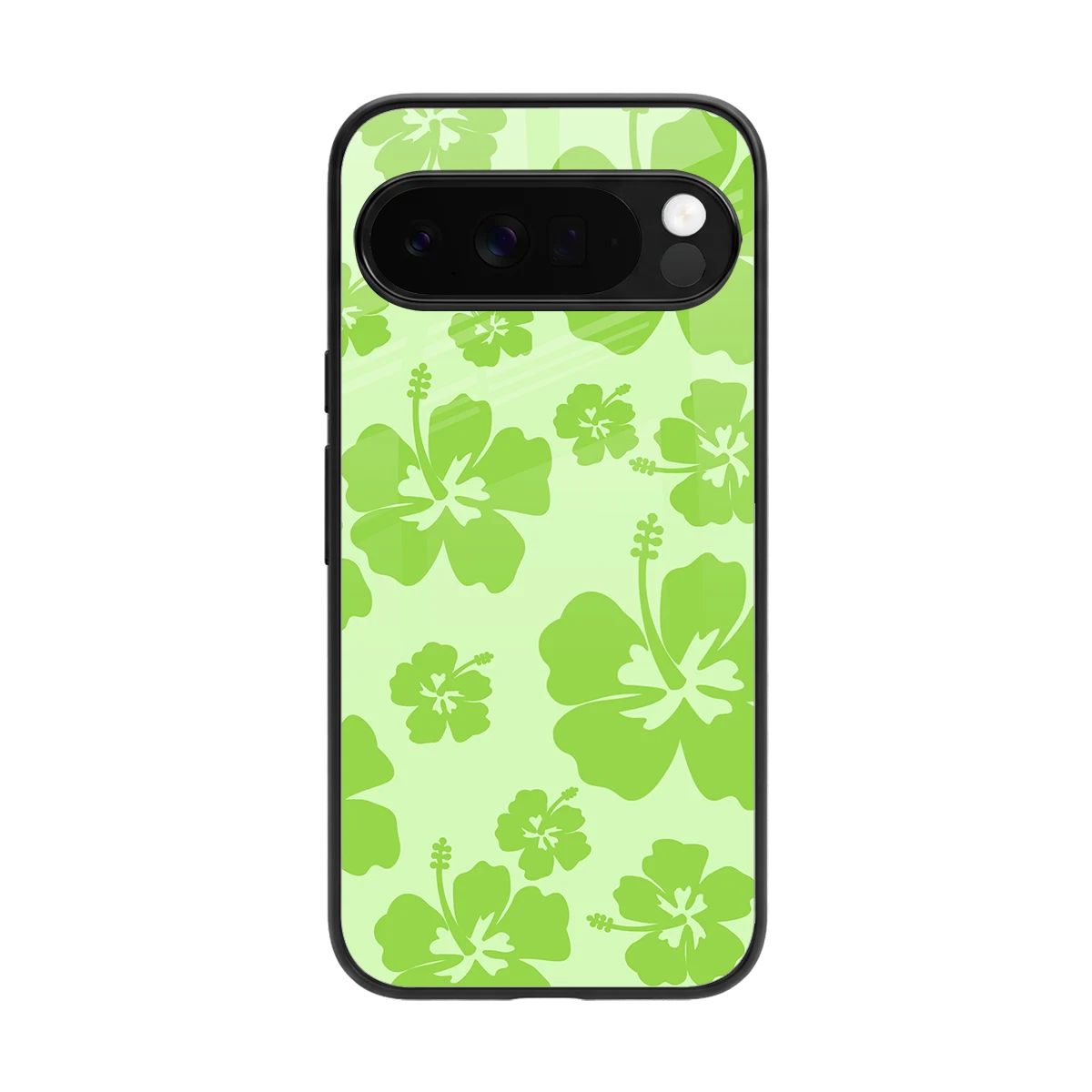 Wildflower Green back phone cover | glass case for google pixel 10 pro xl