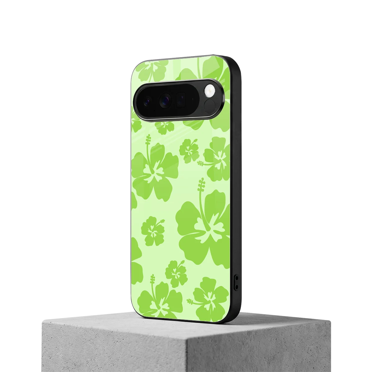 Wildflower Green google pixel 10 pro xl mobile cover | shockproof glass phone case